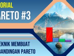 Tutorial membuat pareto perbandingan dengan mudah dan cepat