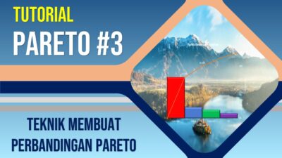 Tutorial membuat pareto perbandingan dengan mudah dan cepat